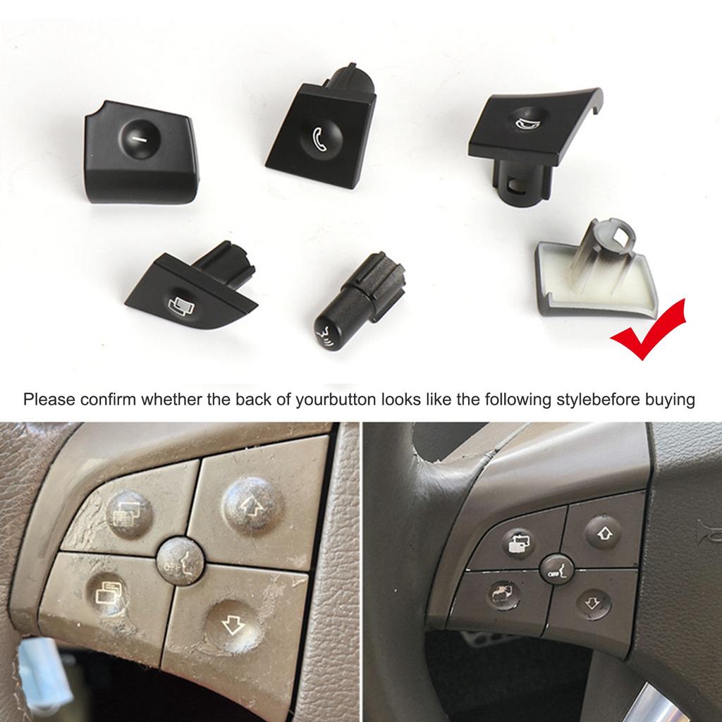 Steering Wheel Control Buttons Switch Replacement for  Benz W164 W245 W251 ML GL B R Class
