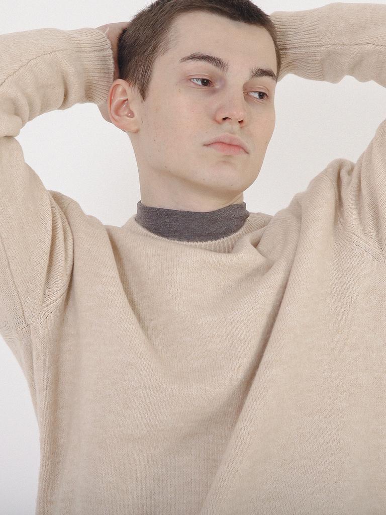 Chaenseseunoi Anti-Filling Soft Wool Knit (Cream)