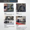 For Sea Doo Carbon Seal Drive Line Rebuild Kit & Boot All Outboard 717 720 787 800 951 SPX XP GTX GSX Boat Accessories