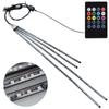 90*120CM Auto Unterboden Neon LED Streifenlichter Fernbedienung/App Steuerung RGB Auto Außenbereich Unterboden Dekorative Umgebungsatmosphärenlampe