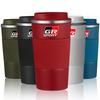 Stainless Steel GR Gazoo Racing Emblem Coffee Thermos Bottle Thermal Mug For Toyota Rav4 Corolla Camry Aqua Yaris Cross Auris