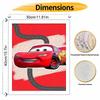 Disney Lightning McQueen oil paint by numbers painting kit handmade diy home decor gifts art canvas wall hanging bedroom decoration