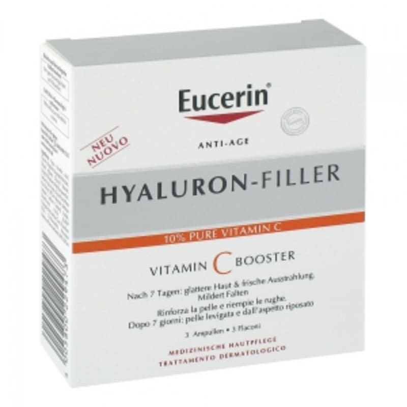 

Eucerin Гиалуроновый филлер Витамин С Усилитель увлажнения 8 мл * 3