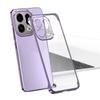 Applicable To OPPOfindx1 Mobile Phone Case Transparent Electroplating Borderless Findx1Pro Ultra-thin Anti-drop Protective Case Por