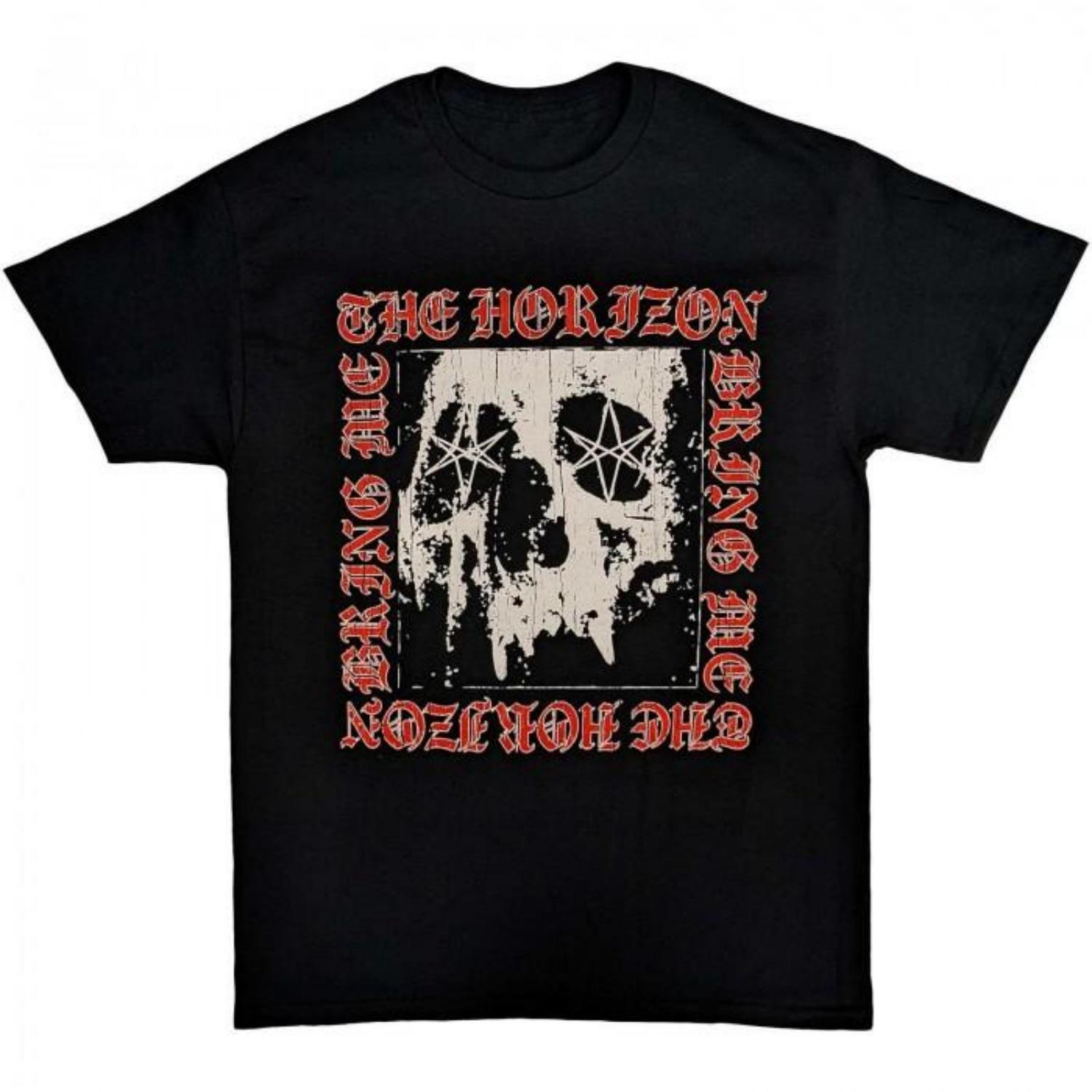 

Bring Me The Horizon Unisex Adult Metal Logo Cotton T-Shirt S чёрный