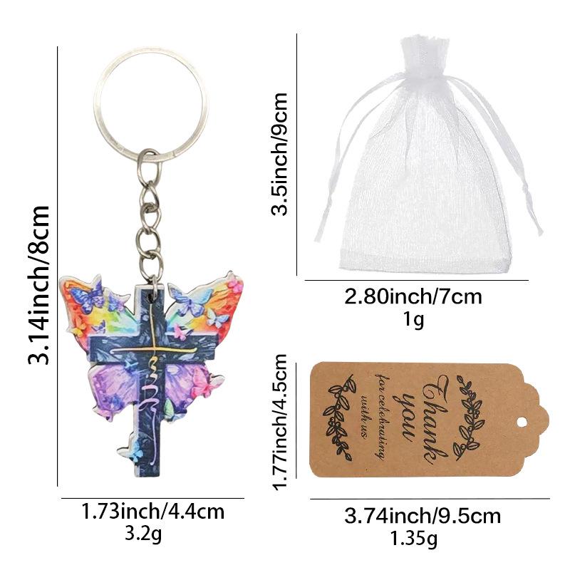 

Металлический брелок-цепочка Ангел-хранитель Органза Свадьба День рождения Вечеринка Сувенир Благодарственный подарок