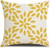 Cushion Cover 45x45 Cm Square Yellow Geometric Letters Modern Decorative Cushion Cover for Pillows Living Room Sofa Home Decor