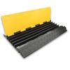 Five-Line Rubber PVC Speed Bump Cable Protector for Outdoor Use