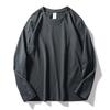 American Oversizet Shirt Long Sleeves Men's Cotton Fashion Brand Export Tail Order Cut Label Export Original Order Menswear Undershirt
