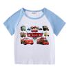 2025 Kids’ Summer Outfit: Unisex T-Shirt & Shorts Casual Two-Piece Set