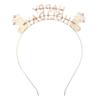 Festive Alloy Christmas Holiday Headband for Girls