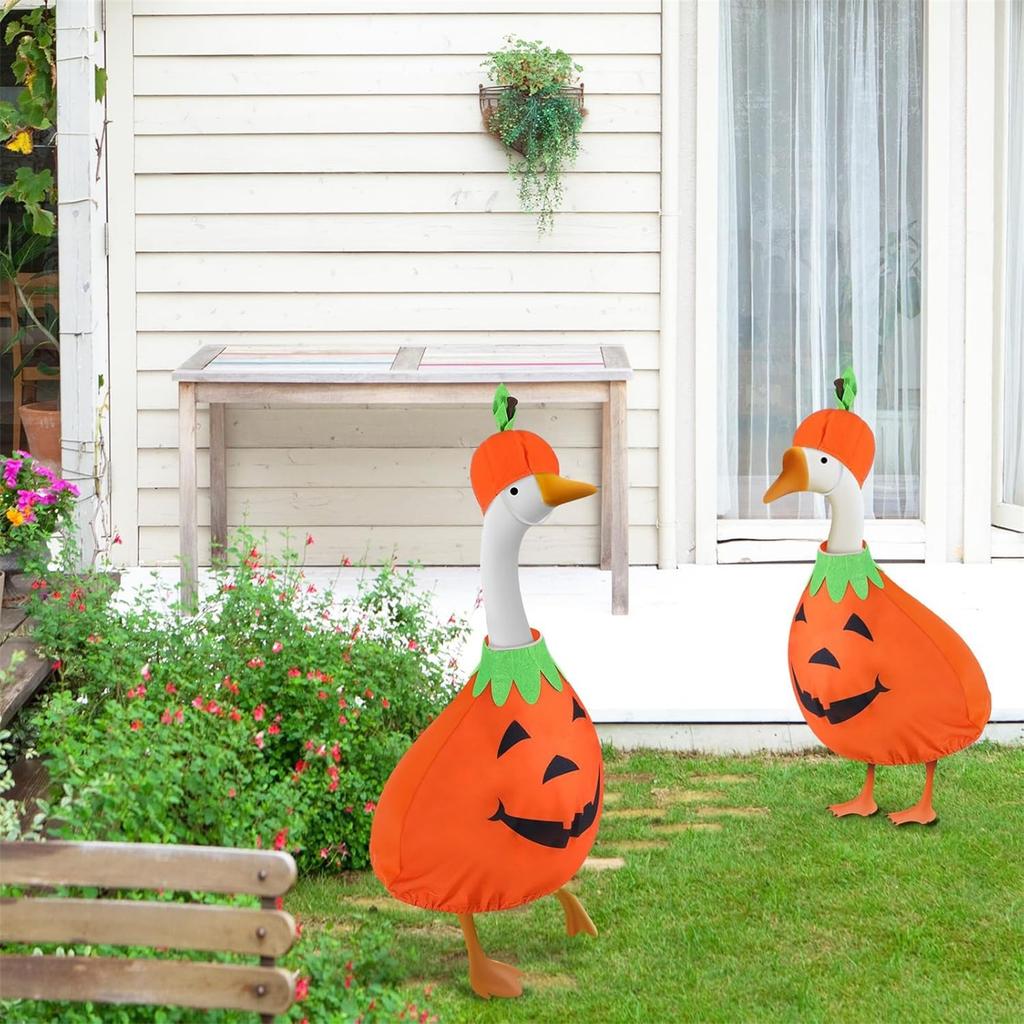 Halloween Porch Outfit Witch Clothes For High Cement Or Plastic Costume For Yard Outdoor Garden Patio Dress Up Concrete Statue Holiday Decor