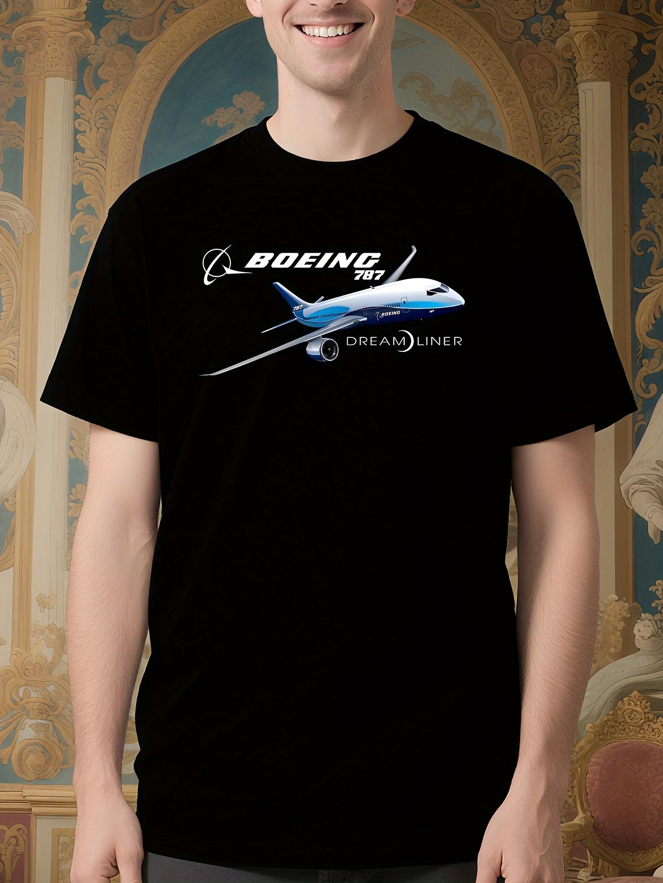 Boeing 787 Dreamliner Graphic Tshirt - Aviation Enthusias... S