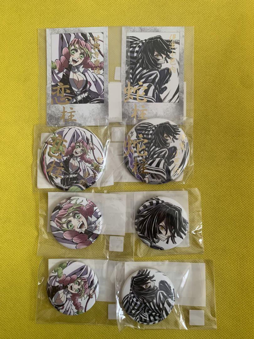 

[Б/У] Значки лотереи ufotable по «Истребителю демонов» и бромиды в стиле инстакс