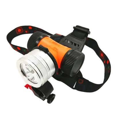 Diving Headlamp 2 Kinds Lights Rust Prevention Aluminum Alloy Removable Headband Underwater Head