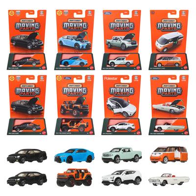 Matchbox Moving Parts Assortment 8 Miniature Ages - Vehicles/Cars (Box Set) - 3+ - Multi-Purpose (FWD28-989K)
