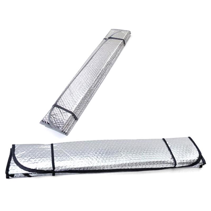 Sunshade Windshield Protector - Laser Heat Insulation Visor for Sedans & SUVs (130x60 cm)