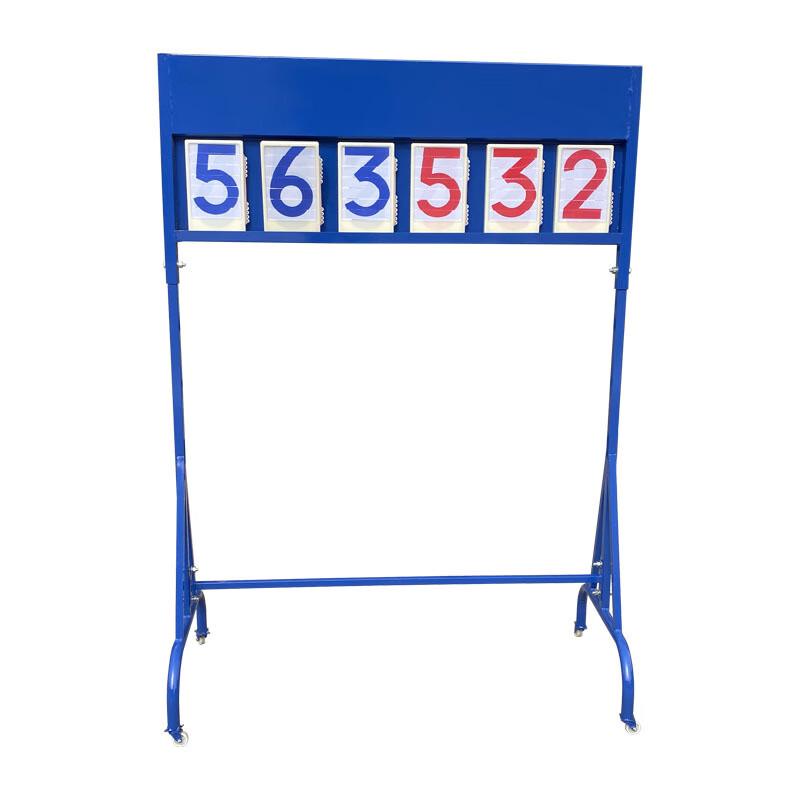 WEZHO Portable 6-Digit Manual Scoreboard