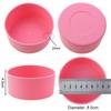SW 17 Colors 8.5CM Silicone Cup Bottom Cover Coaster Sleeve Water Cup Protective Cover 85MM Wear-resistant Cup Bottom Cover