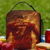 R-Ronaldos 2026 Lunch Bag  Vintage Lunch Box Picnic Portable Thermal Lunch Bags For Child Oxford Print Cooler Bag