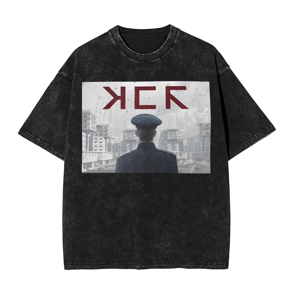 Short Sleeved Round Neck Tshirt Men Clothing Tees Mens TShirt My Chemical Romance Long Live the Black Parade Skeleton Washed