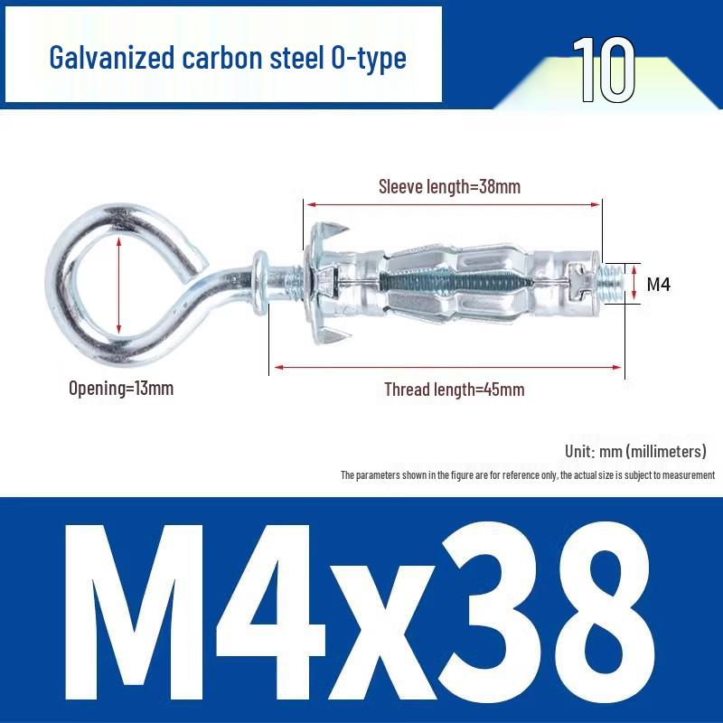 Plastic Petal Nut Expansion Screw for Hollow Sheet Metal - Fixed Lantern Rivet Expansion Bolt