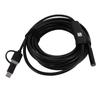 USB C Endoscope Camera with Adjustable LED Light 8mm 1200P Borescope with Snake Camera IP68 Water