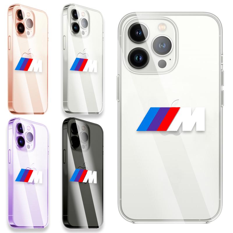 New Fashion Car Logo Transparent Phone Case For IPhone 11 12 13 14 Pro Max XR X XS SE 7 8 Plus For BMW M E34 E36 E60 E90 E46 E39