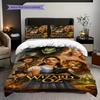 1PC The Wizard of Oz Pattern Bedding Quilt Set Quilt Cover Pillowcase Home Decoration Birthday Gift (1 * Duvet Cover + 2 * Pillowcase, Without Core)