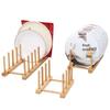 Bamboo Dish Drying Rack with Cup Holder