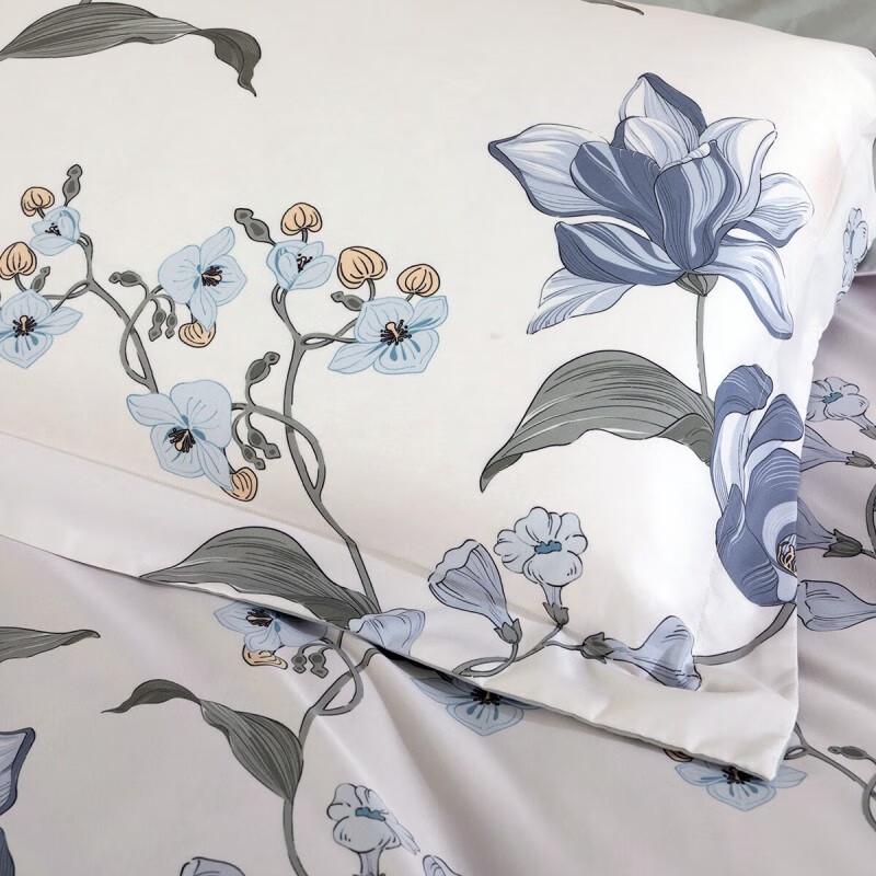 Mercury Home Textiles 4-Piece Antibacterial Brushed Bedding Set
