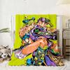 J-JoJo B-Bizarre Adventure Throw Kid-Friendly Flannel Throw Blanket Soft Warm Anti-Static Washable All Season