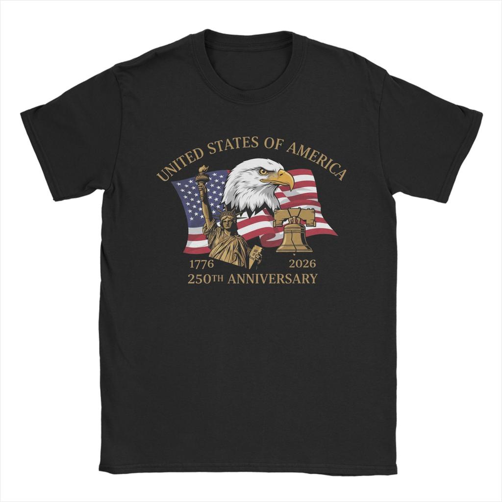 America 250th Anniversary 17762026 Accessories Unisex Women T Shirt Cotton Tee Fashion Tops Tshirt