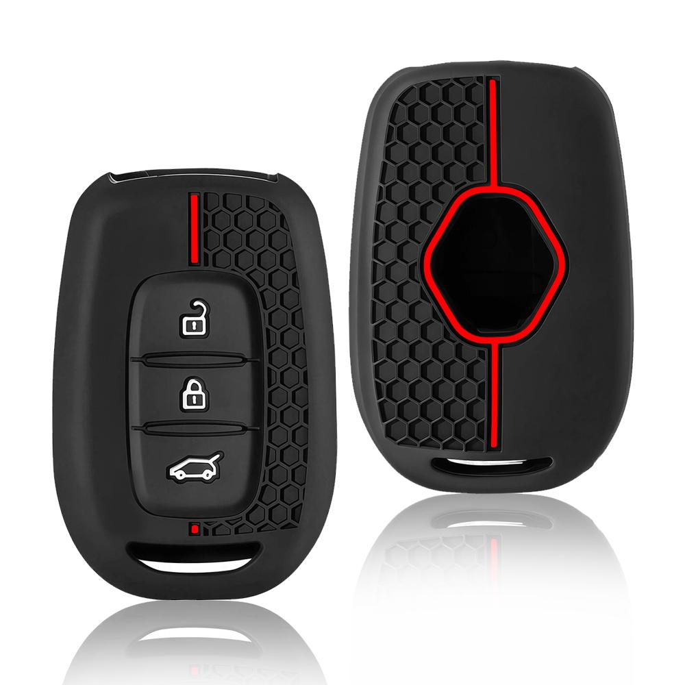 

3 Button Fob Shell Holder Car Key Cover Case For Renault Kwid Traffic Symbol For Dacia Sandero Logan Duster