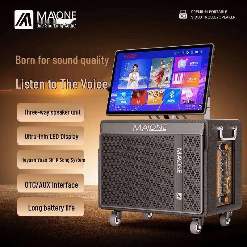 

MALONE KT-3106 Portable KTV Karaoke System with Display (CN version)