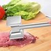 Square Head Meat Tenderizer Aluminum Zinc Zinc Alloy Beef Tenderizer Meat Beating Tool  Pork Chops