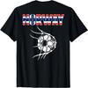 Norway Soccer Fans Jersey - Norwegian Flag Football In Net T-Shirt