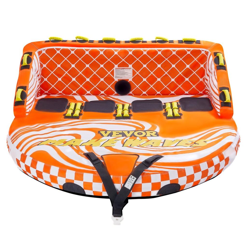 Towable Tube for Boating 1-4 Riders Inflatable Boat Tubes and Towables