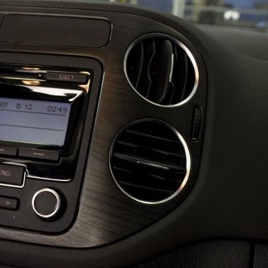 Yousheng Air Vent for Volkswagen for Tiguan 2010-2017 Air Conditioning Outlet Replacement for Part 5N0819704 5N0819203 5N0858069 Car Interior