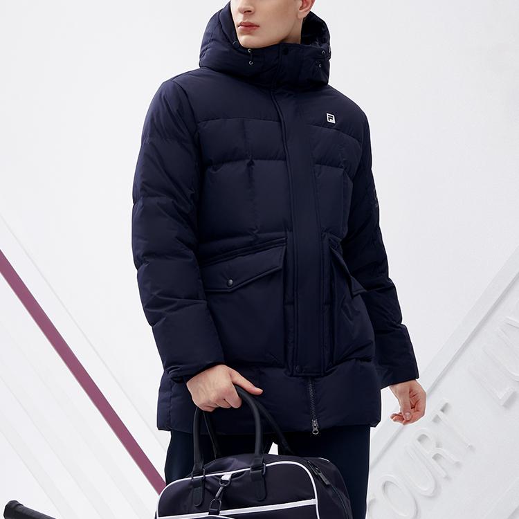 New FILA Down Jacket Men's Royal Blue A11M243902F-NV