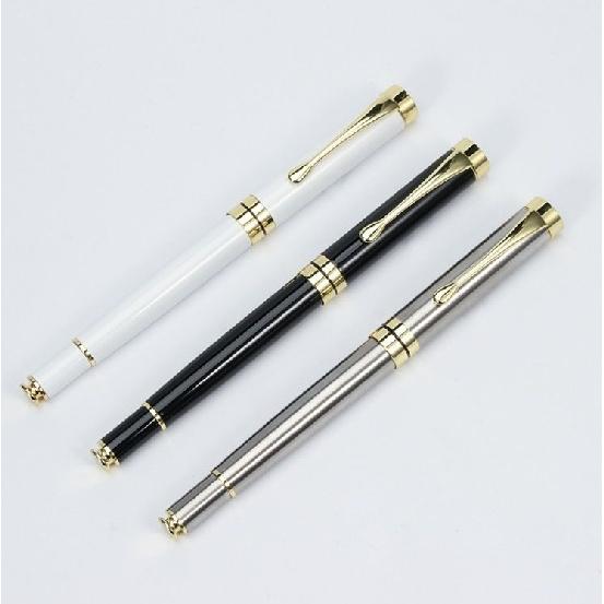 1 Piece Metal Roller Ballpoint Pen Stationery Ball Point Pen Cute Pens Office Accessories