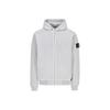 Ss25 Einfarbige Kapuzen-Logo-Reißverschluss Langarm-Sweatshirt Herren sweatshirt 6100021S0060-V0161