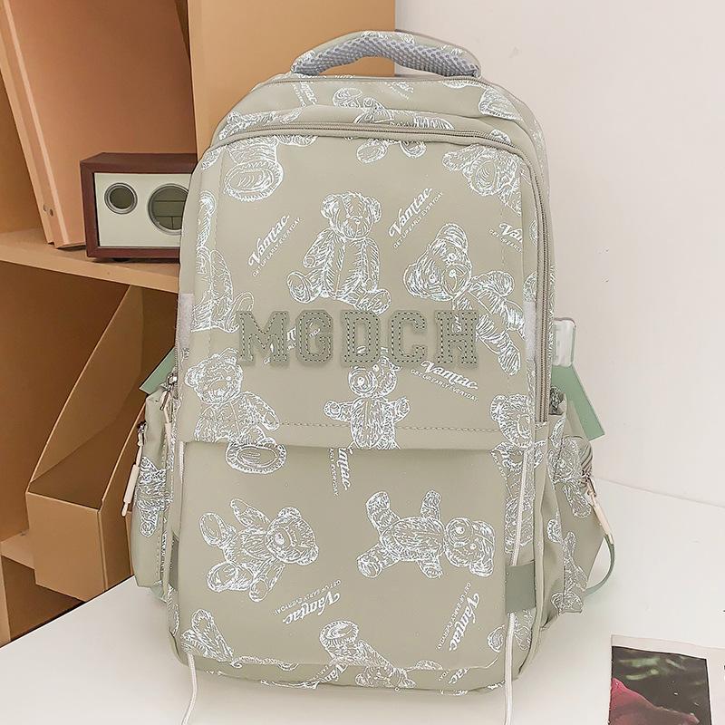 Schoolbags College Students Girls High School Students Boys Large Capacity Printed Backpack Junior High School Students Backpacks