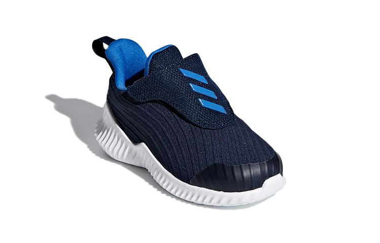 Adidas Fortarun Hook and loop Breathable Low top Toddler Shoes Dark Blue Infant And Toddler BB9262