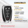 Key Fob Replacement Fits for Chevy Equinox 2018 2019 2020 2021 2022 2023 2024 2025 Smart Car Proximity Keyless Entry Remote Control HYQ4AA 315Mhz