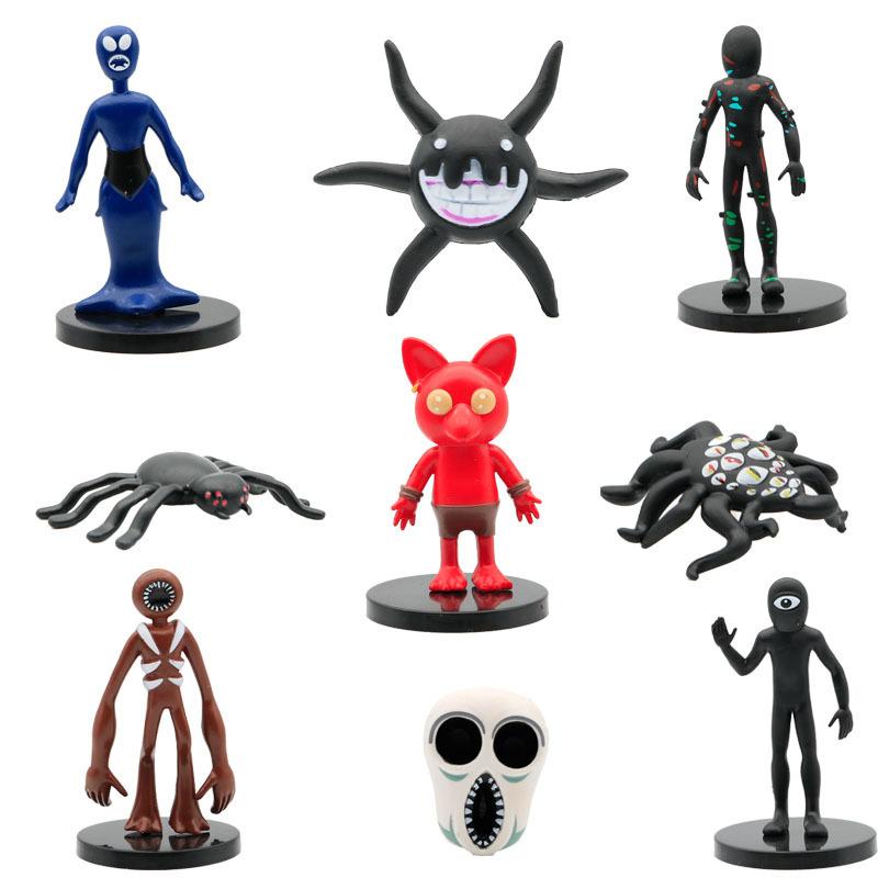 Escape Door 9 Backroom Figure Model Toy Blind Box Multi-Eyed Tentacle One-Eyed Doll Ornament Mini