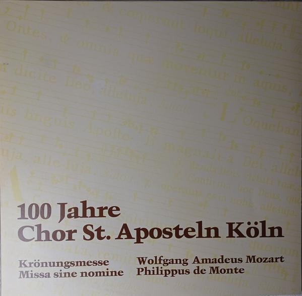 

LP Record WOLFGANG AMADEUS MOZART / PHILIPPUS - 100 Jahre Chor St. Aposteln Koln (K BR76062 Ton Studio J. B Germany Classical Used