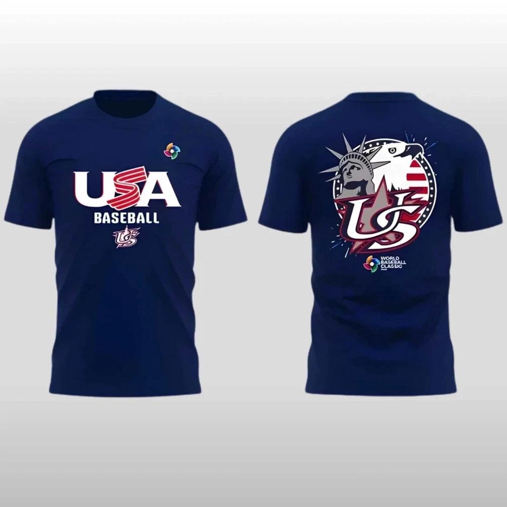 2026 World Baseball Classic USA Team T Shirt or hoodie All size S5 XL S