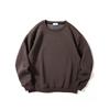 Fleece-Lined Thickened Crew Neck Sweatshirt for Men, 2025 Autumn and Winter New Style, Loose Casual Top, Soft Base Layer, Warm Pullover