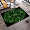 Mystical Alchemy Circle Design Rug Non-slip rug suitable for living room and bedroom sofas